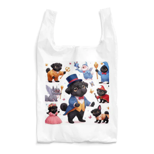 Fantasy Pugs series Reusable Bag