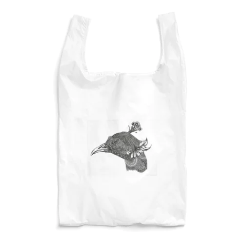 Peacock モノクロームver Reusable Bag