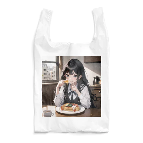 朝食中の女子高生2 Reusable Bag