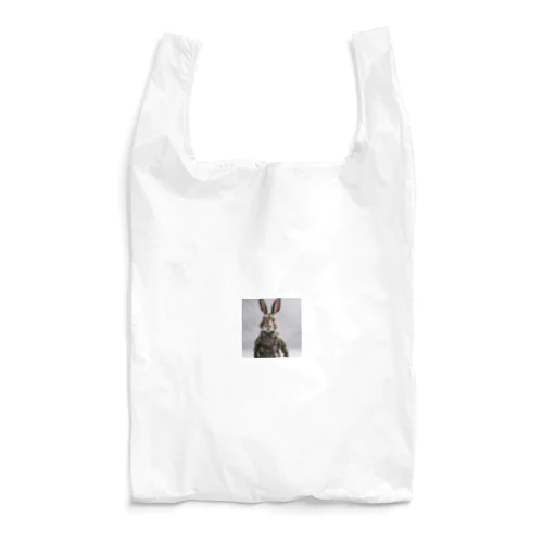 軍人ウサギ#9 Reusable Bag