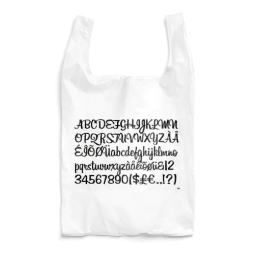 アルファベット Reusable Bag