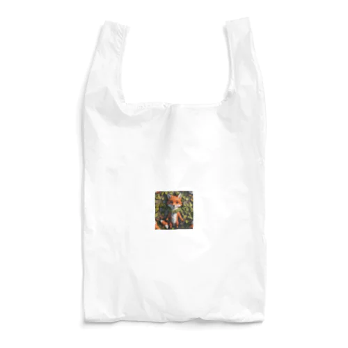 寝っ転がるキツネ Reusable Bag