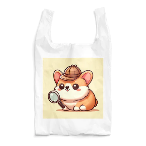 探偵！もちもちコーギー Reusable Bag