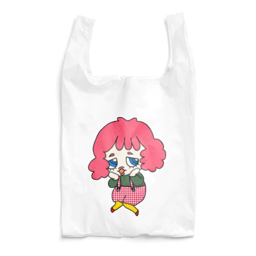 もじもじPINKちゃん Reusable Bag