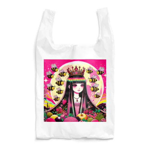 🐝ピンクムーンとミツバチと〈III女帝〉👸🏻 Reusable Bag