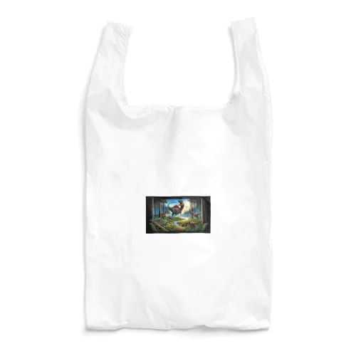 恐竜Ｔシャツを着て福井恐竜博物館へ行こう！ Reusable Bag