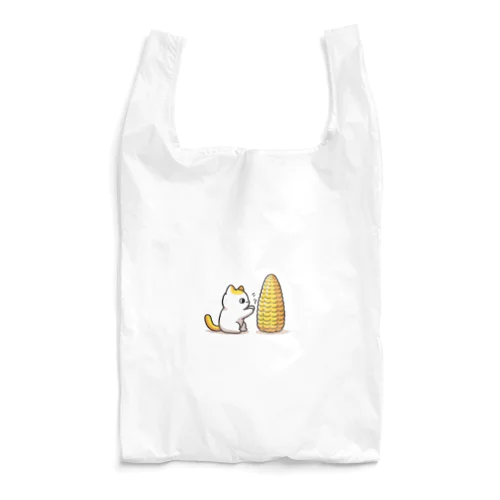 トウモロコシと猫 Reusable Bag