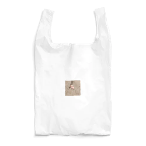 かわいい豚のロッククライミング Reusable Bag