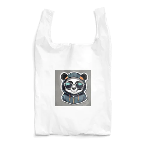 パーカーサングラスのワルパンダ？ Reusable Bag