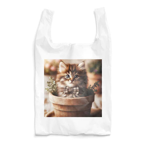 初めて作りました 猫さん Reusable Bag