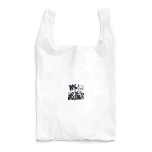 ケモ耳カップル Reusable Bag