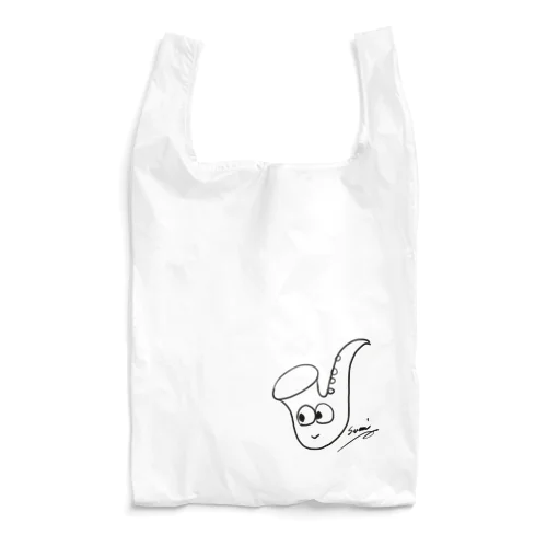 サックスのロゴ Reusable Bag