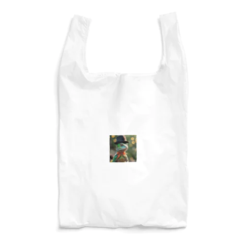 ハット帽ヤモリ Reusable Bag