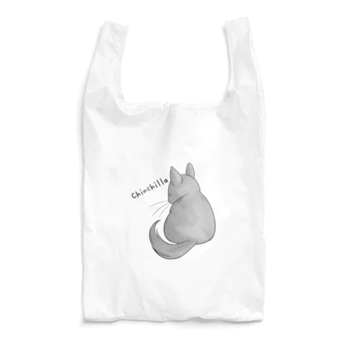 後ろ向きチンチラ Reusable Bag