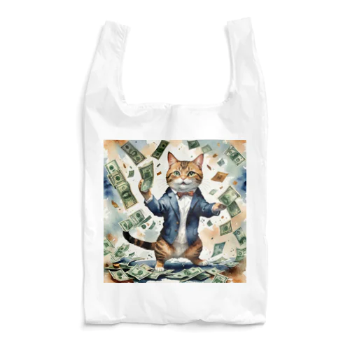 猫社長 Reusable Bag