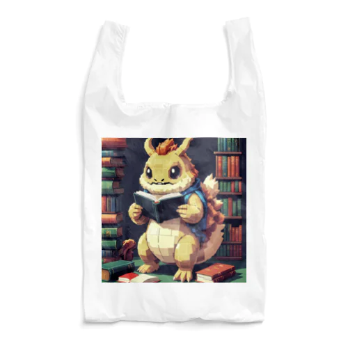 本を読む怪獣 Reusable Bag