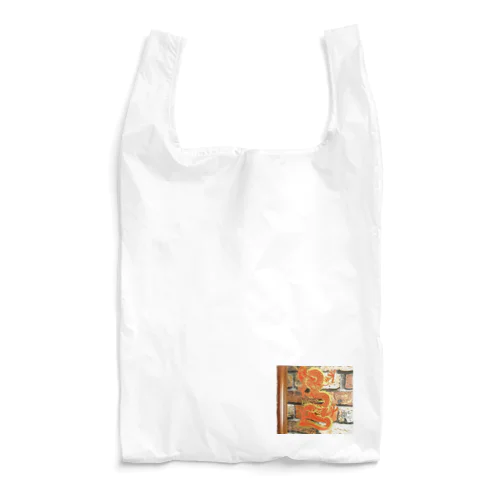 流れ龍　炎 Reusable Bag