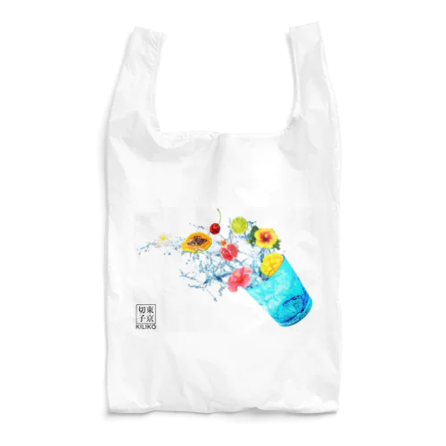 琉球ガラス　青 Reusable Bag