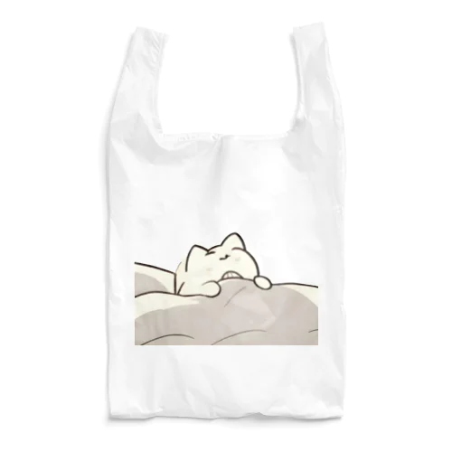 【ラインイラスト】すやすやにゃんこ Reusable Bag