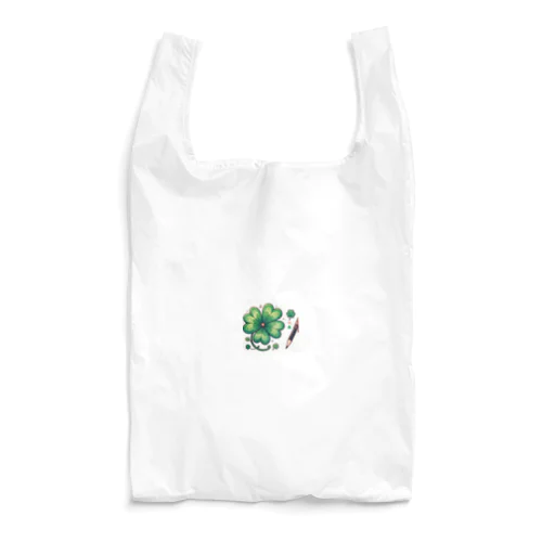 こんなに可愛い四つ葉クローバー Reusable Bag