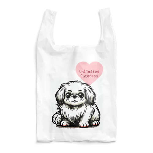 可愛いペキニーズ Reusable Bag