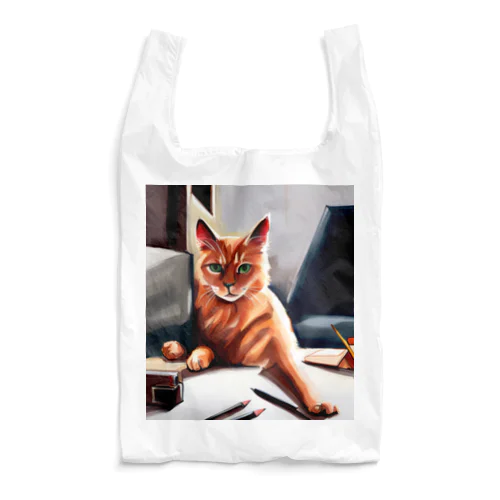 お仕事猫「ブライ」 Reusable Bag