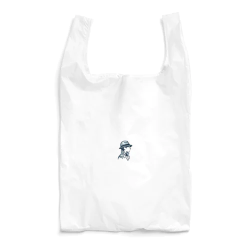 帽子を被った青年 Reusable Bag