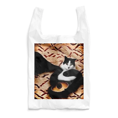 和風猫「さち」 Reusable Bag