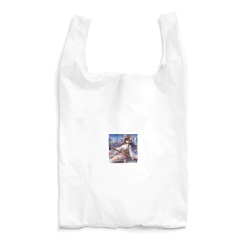 サムライ少女 Reusable Bag