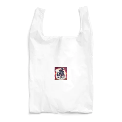 魅惑的な魔法をかけるダンディーなカラス Reusable Bag