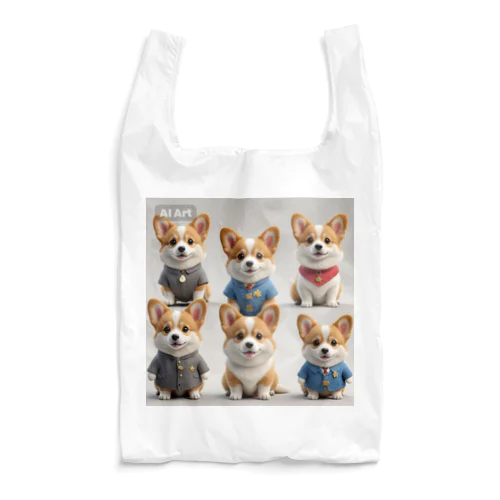 コーギー集合！ Reusable Bag