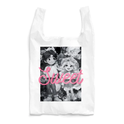 甘〜いフラワーカップル Reusable Bag