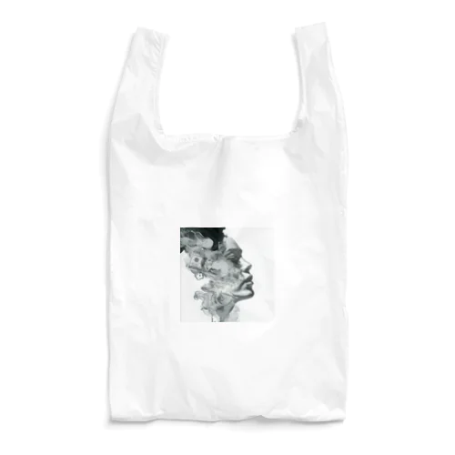 アート「女性の横顔」 Reusable Bag