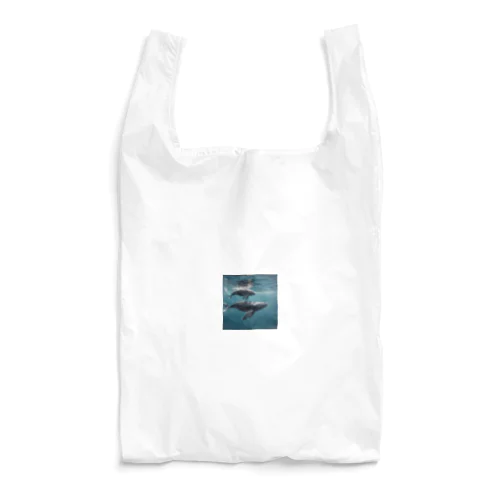 クジラの親子 Reusable Bag