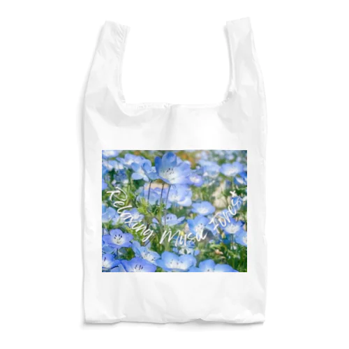 癒しの青いネモフィラ Reusable Bag