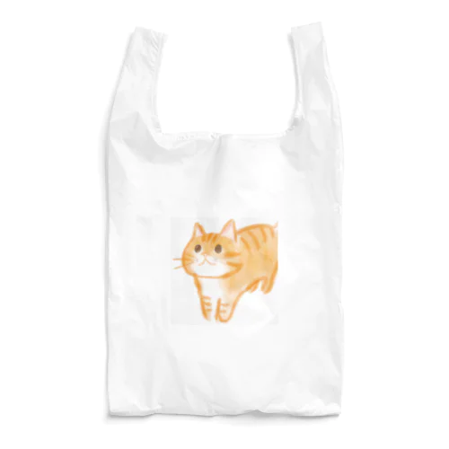 キュートなワクワクねこ Reusable Bag