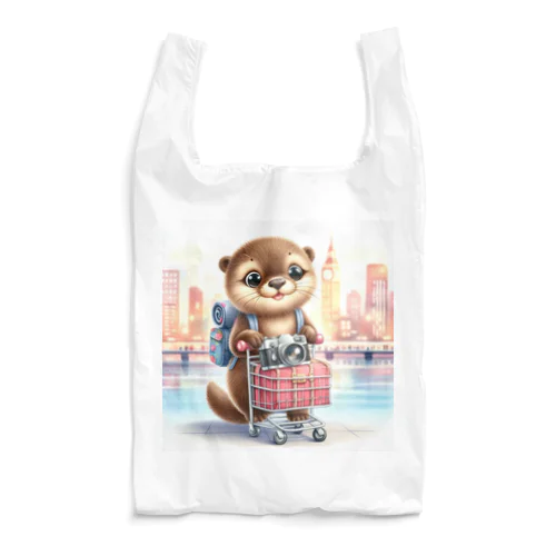 世界を旅するカワウソくん Reusable Bag