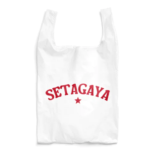 世田谷グッズ　レッドロゴ（setagaya item） エコバッグ