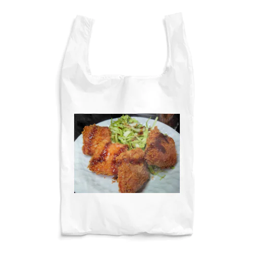 肉、カツ、おいしいやつ Reusable Bag