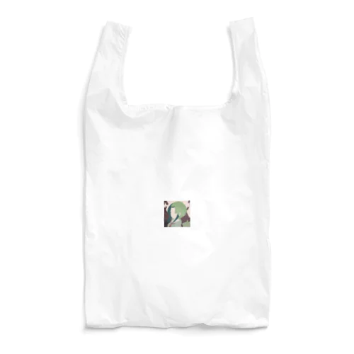 緑の女の子 Reusable Bag