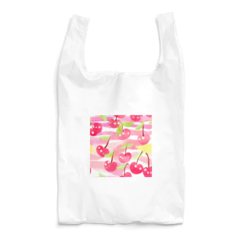 さくらんぼまみれ Reusable Bag