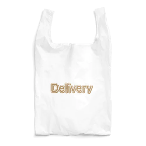 Delivery セピア エコバッグ