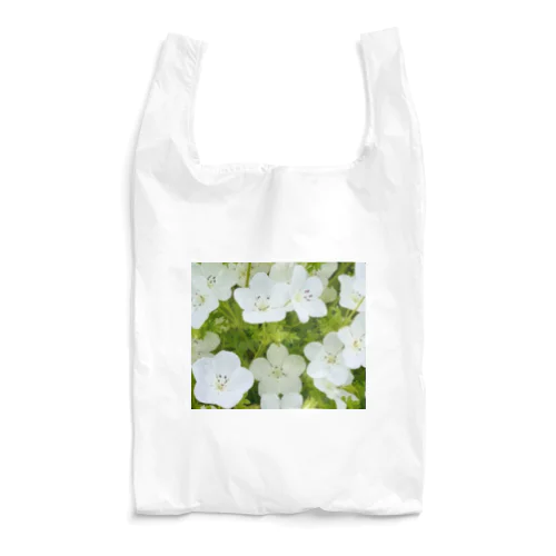 癒しの白いネモフィラ Reusable Bag