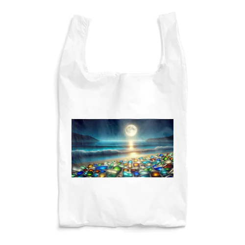 夜に輝くシーガラス Reusable Bag