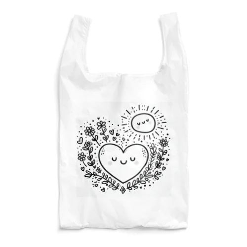 ゆるいハート Reusable Bag