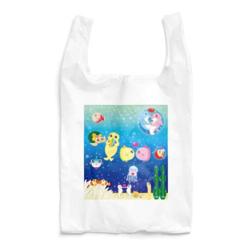 愉快な海の仲間たち Reusable Bag