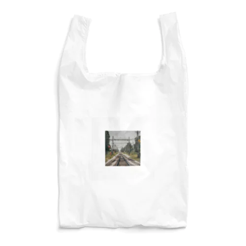 鉄道レールデザイン Reusable Bag