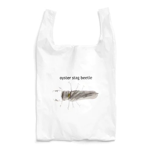 oyster stag beetle Reusable Bag