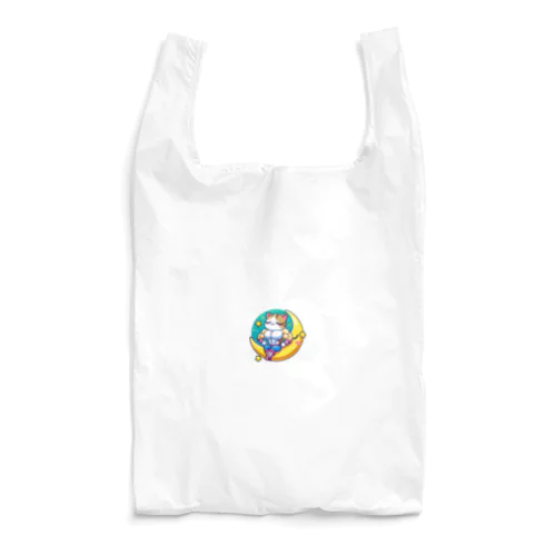 眠たい猫マッチョ Reusable Bag