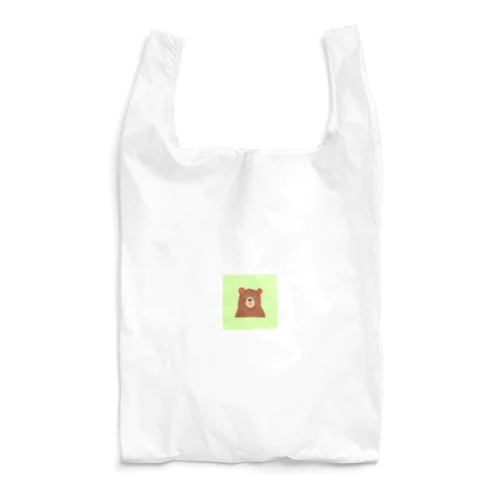 困ったクマ(グリーン) Reusable Bag